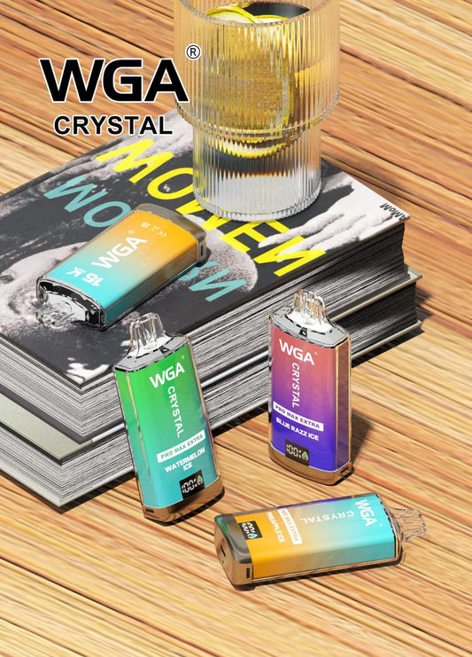 WGA Crystal Pro Max 15000 Puffs Disposable Vape Pod - 20MG
