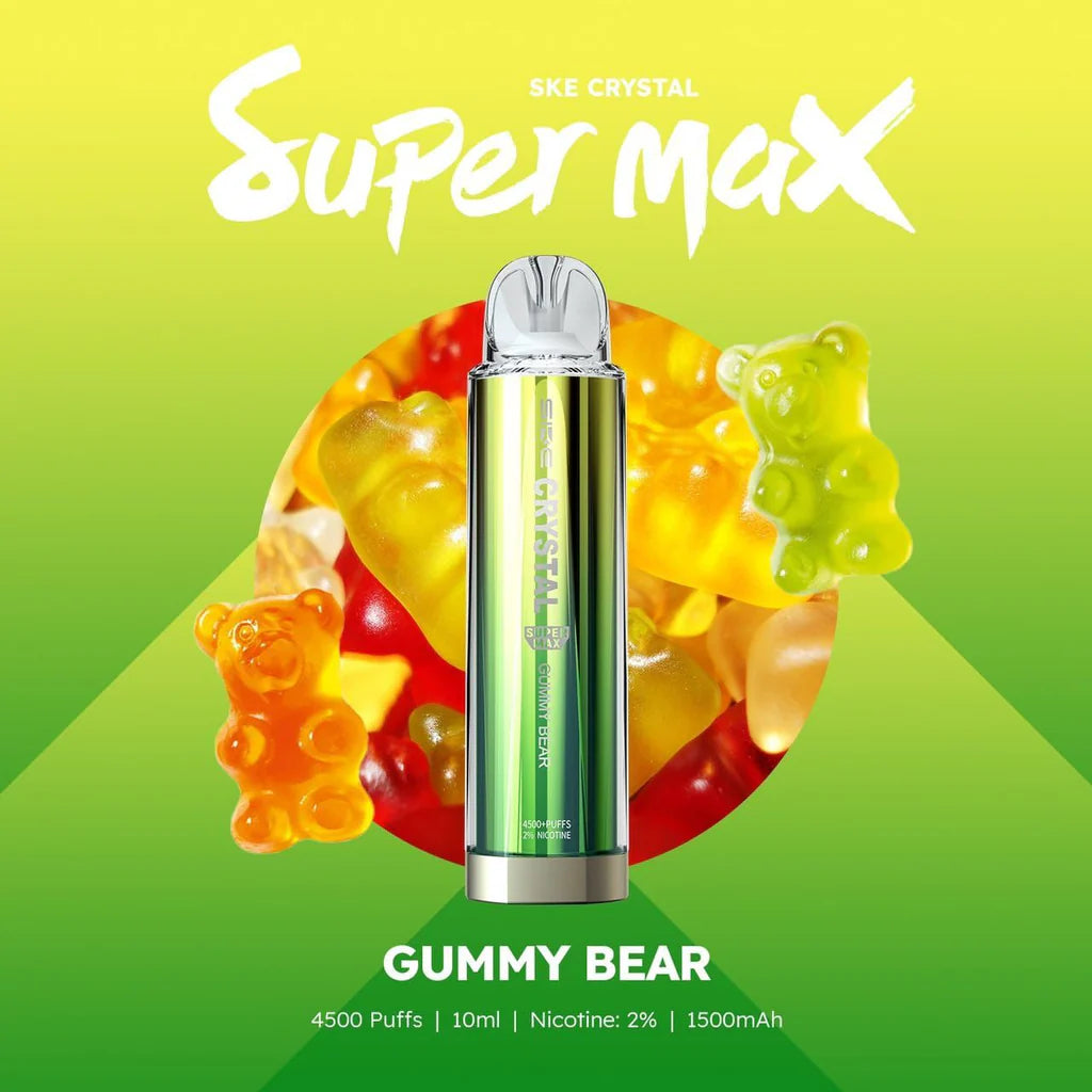 Ske Crystal Super Max 4500 Puffs Disposable Vape Device 20MG