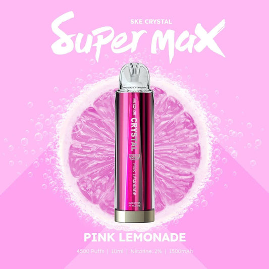 Ske Crystal Super Max 4500 Puffs Disposable Vape - Box of 10