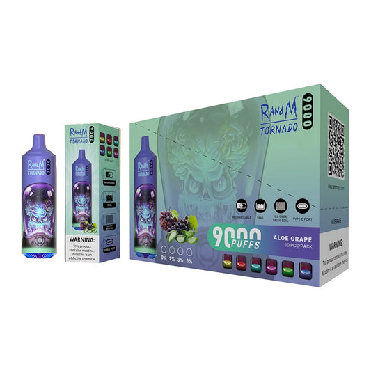 RAndM Tornado 9000 Puffs Disposable Vape - 20MG